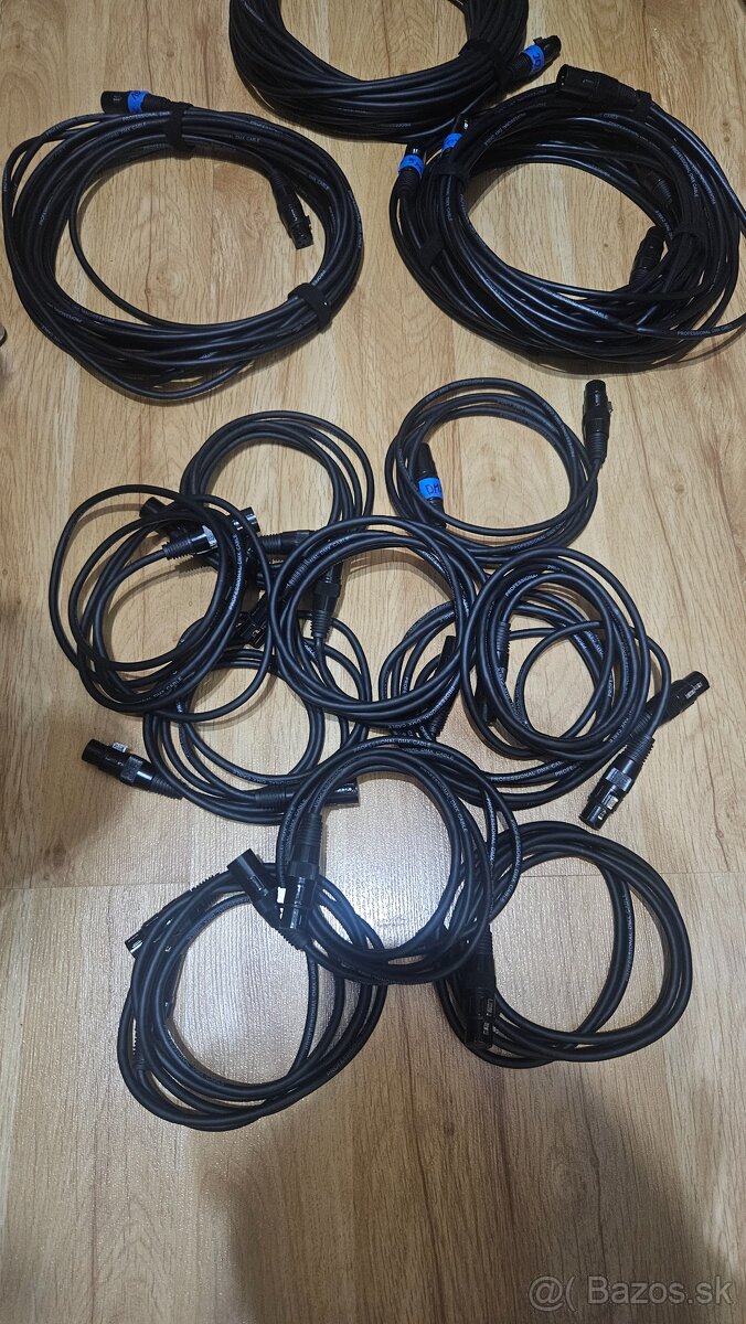 Dmx káble - 2