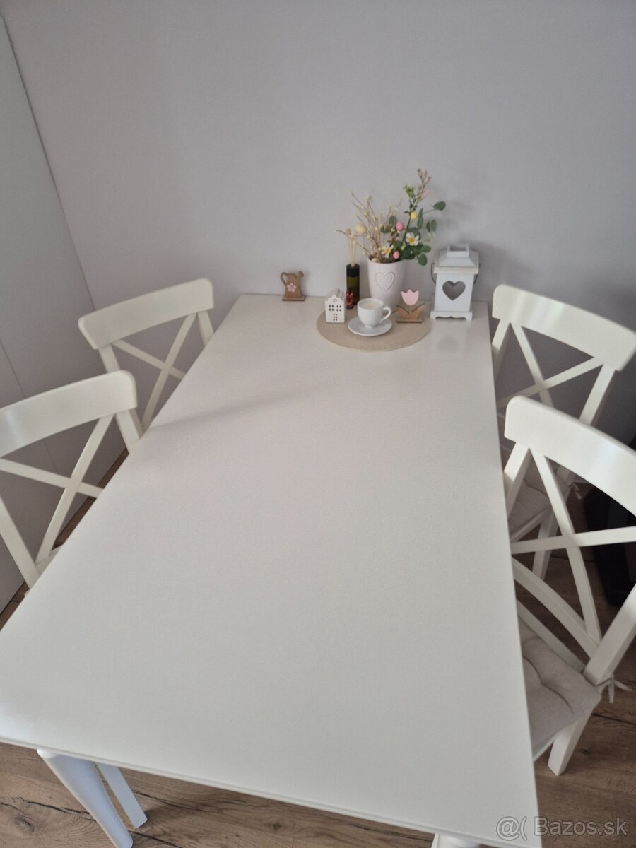 Jedálenský stôl Ingatorp + 4 stoličky Ingolf - 2