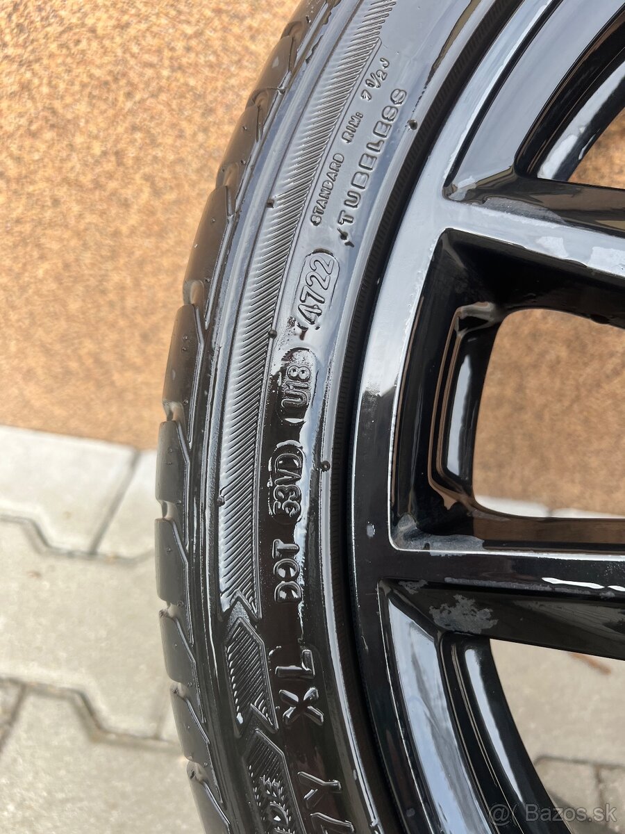 CMS C28 R17 – 5x100 – čierne – TOP stav - 2