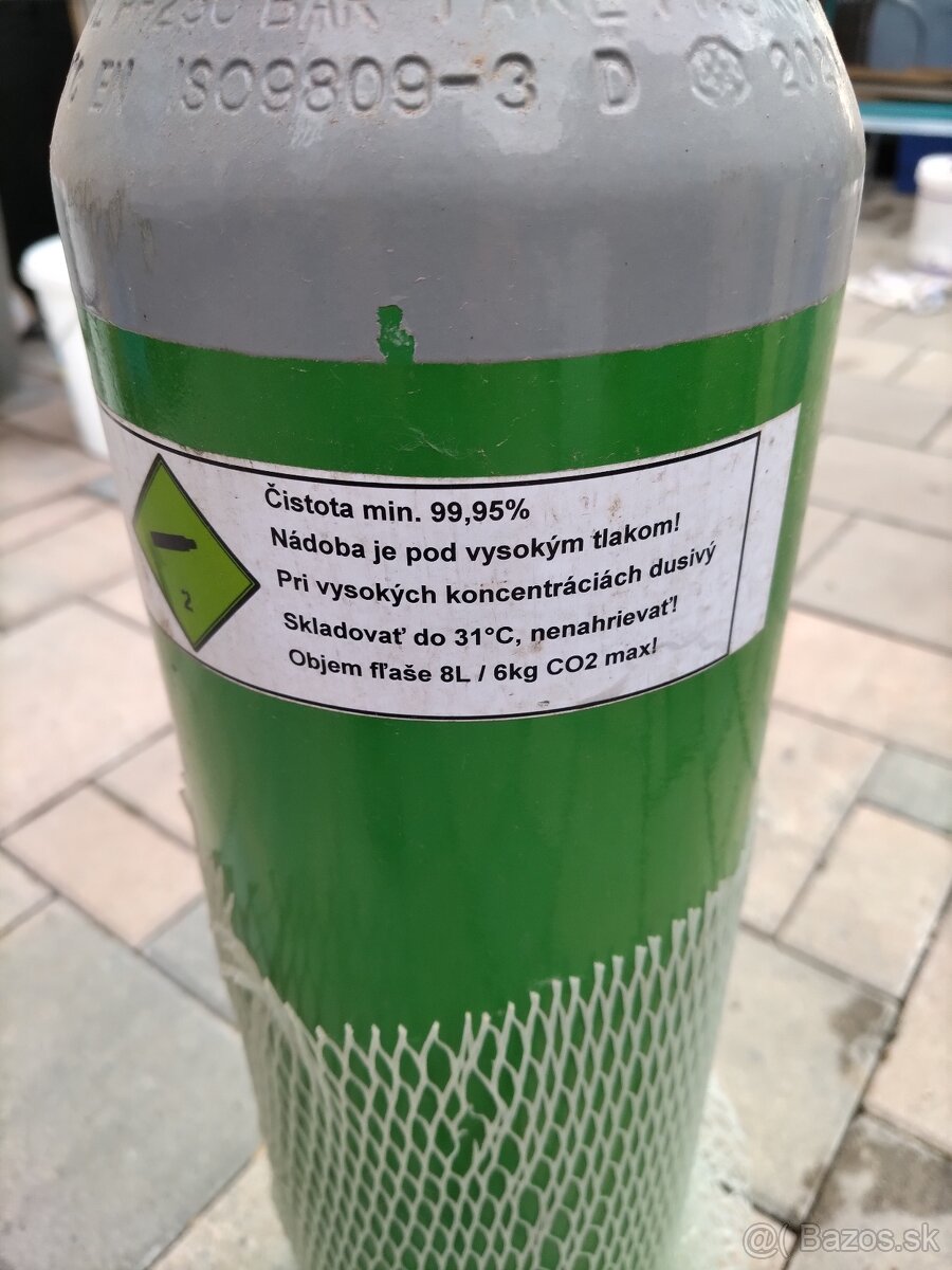 Fľaša CO2 plná - 2
