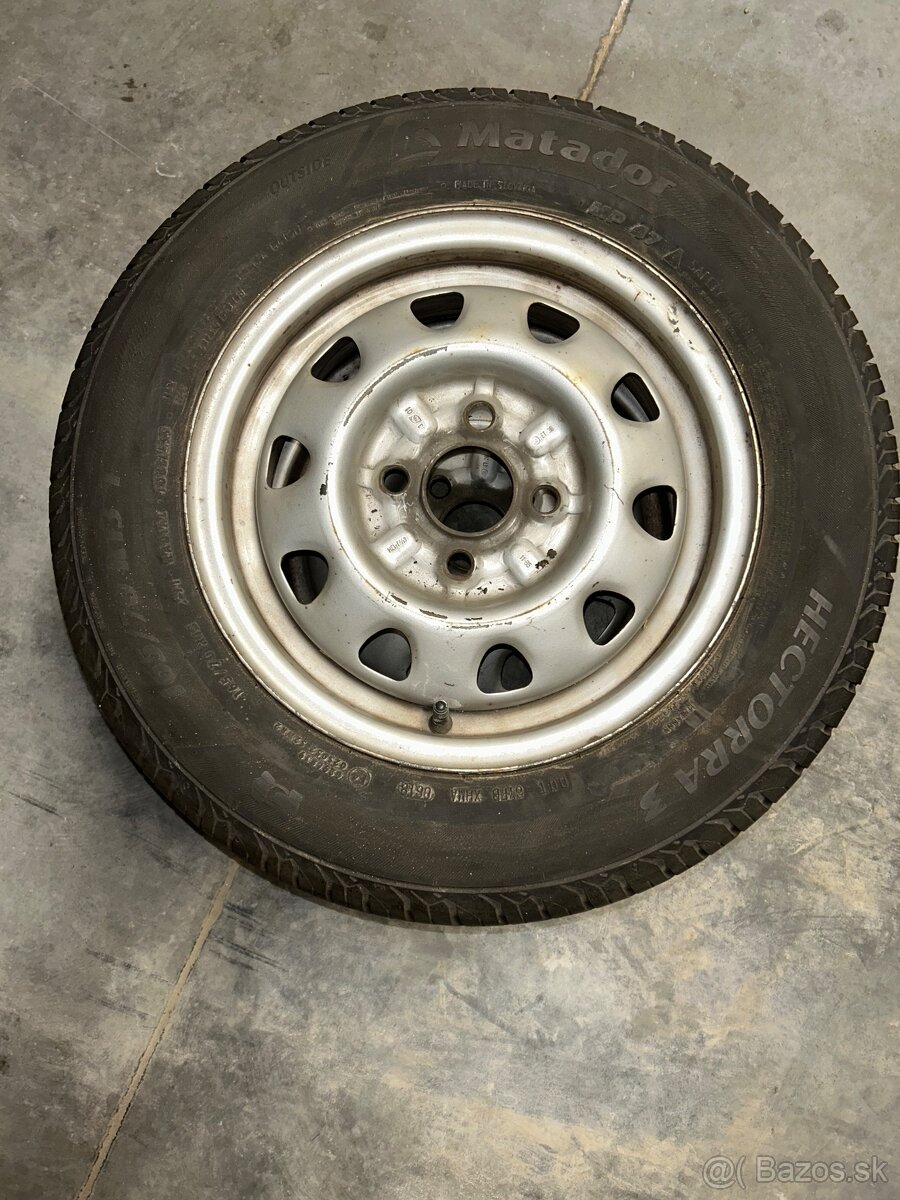 Disky+pneumatiky Škoda Felicia - 2