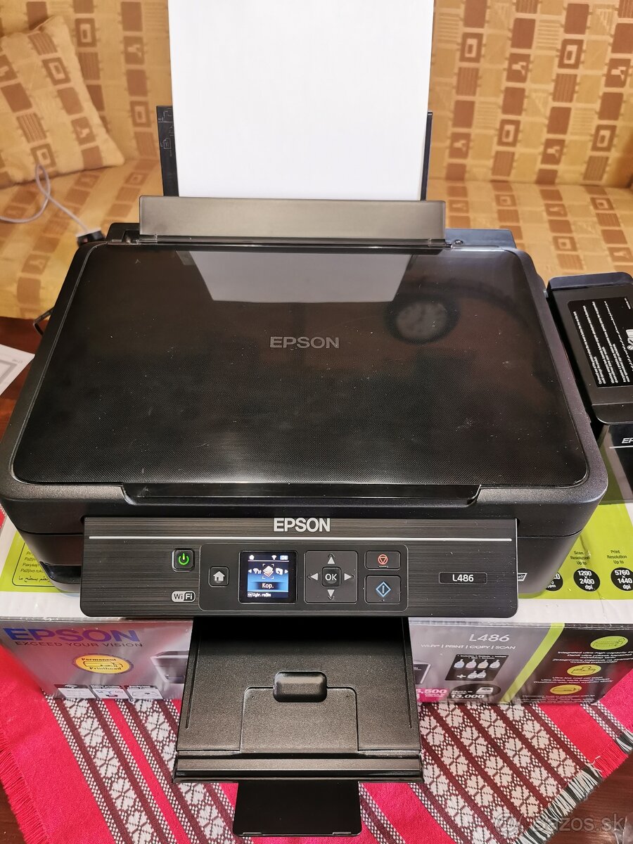 Predám multifunkčnú atramentovu tlačiareň Epson L486 - 2