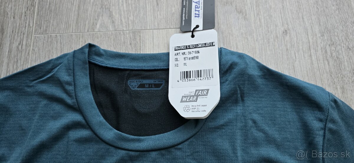 Tricko Dynafit Traverse S-tech,vel.M-L - 2