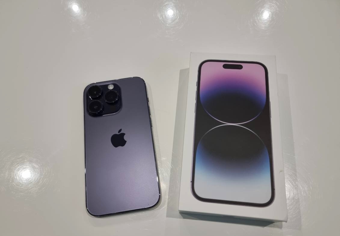 Apple iPhone 14 pro 256GB purple fialovy - 2