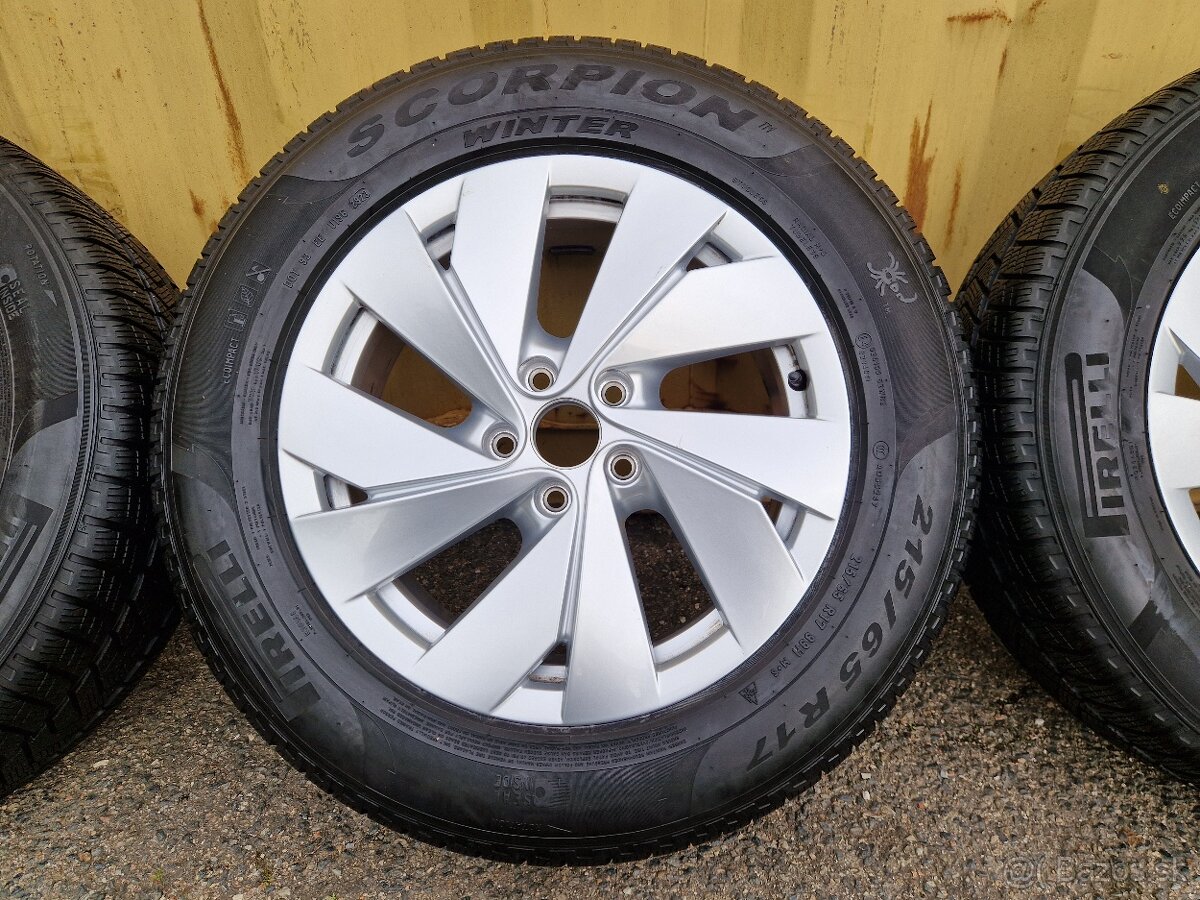 5x112 r17 kolesa disky tiguan volkswagen 215 65 17 alu vw - 2