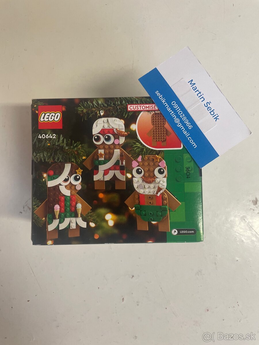 Predám nové neotvorené LEGO 40642 vianočné perníčky - 2