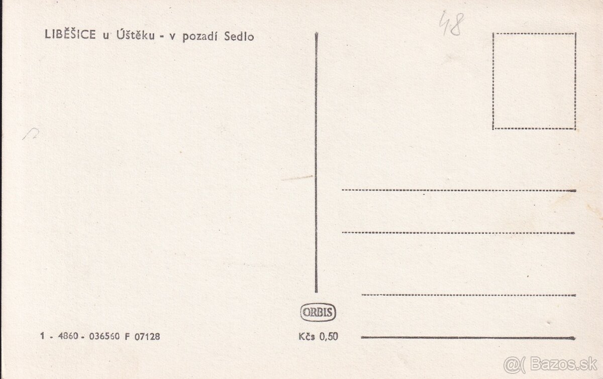 Staré pohľadnice české: Libešice, Stráž pod Ralskem - 2