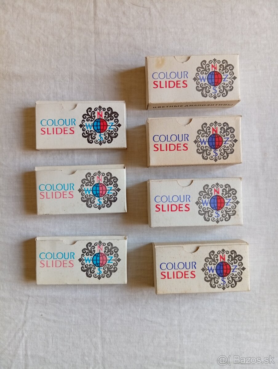 Sovietske farebné diapozitívy USSR - 2