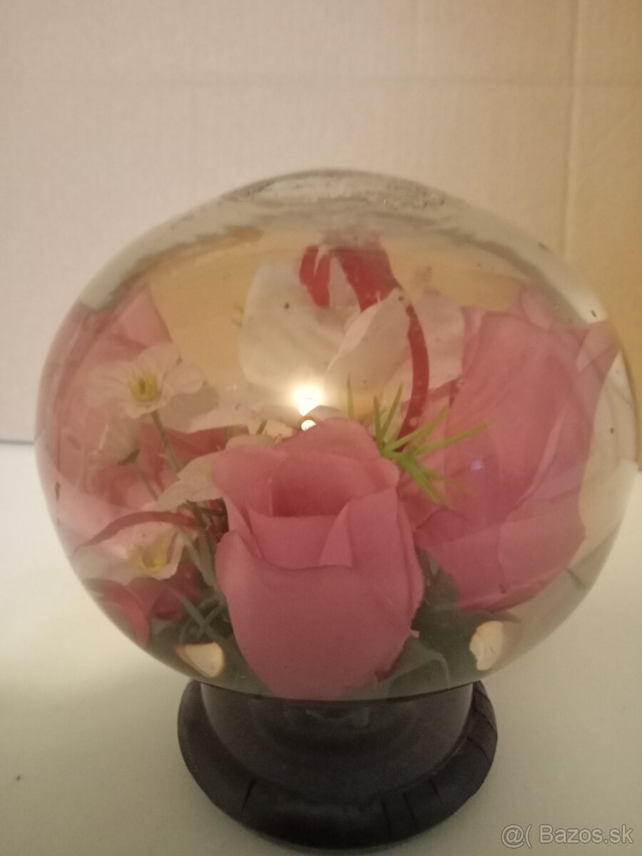 Sklenená retro guľa - 2