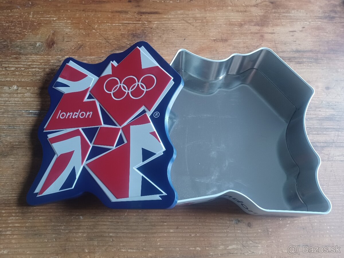 plechovka od keksov LOH 2012 London - 2