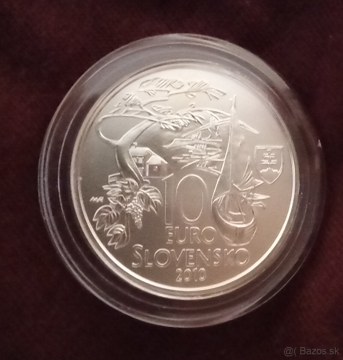 Strieborná minca Martin Kukučin - 2