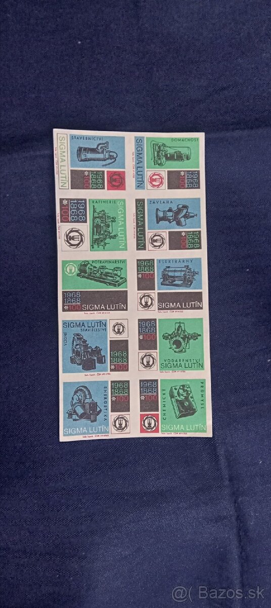 Predám zápalkové nálepky - 2