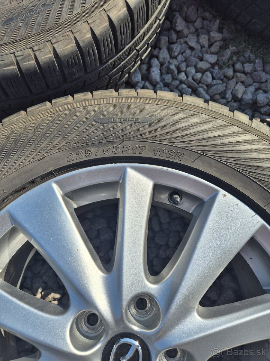 Hlinikove disky 5x114,3r17 Mazda - 2