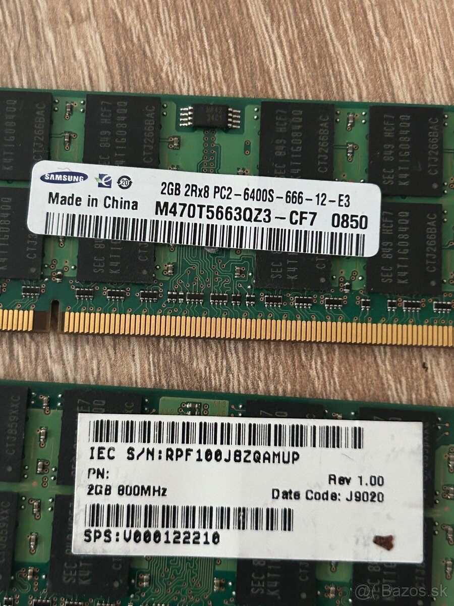 2 kusy RAM notebook - 2