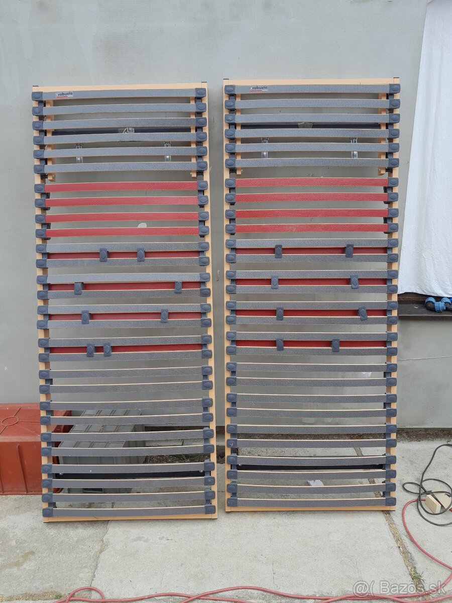 Predám kvalitné rošty do postele 80x200 - 2