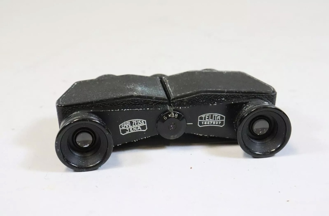 Predám starý dalekohlad Carl Zeiss Jena Telita 6x18 rozmer 1 - 2