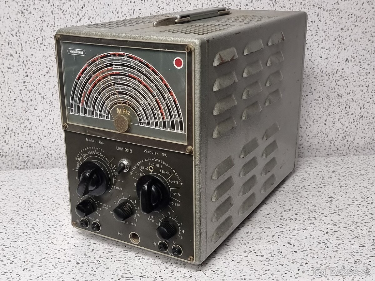 WOBLER 》 NORDMENDE UW 958 》MERACÍ PRÍSTROJ VOBLER - 2