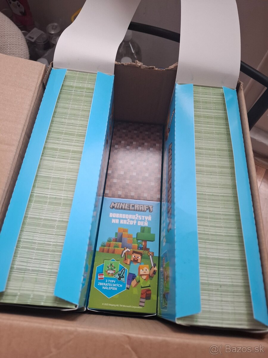 Daruji nalepky minecraft - 2