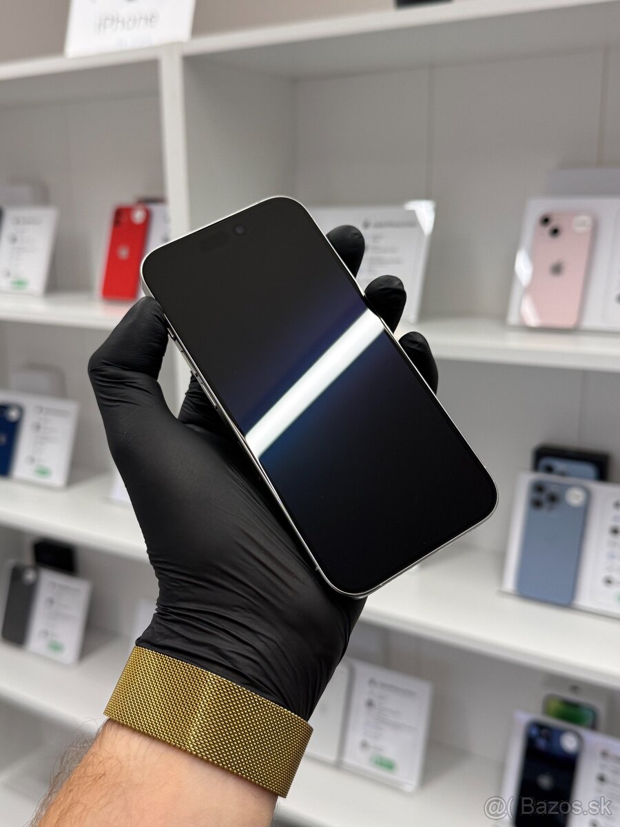 ZÁRUKA 2 ROKY / Apple iPhone 15 Pro 128GB White Titanium - 2