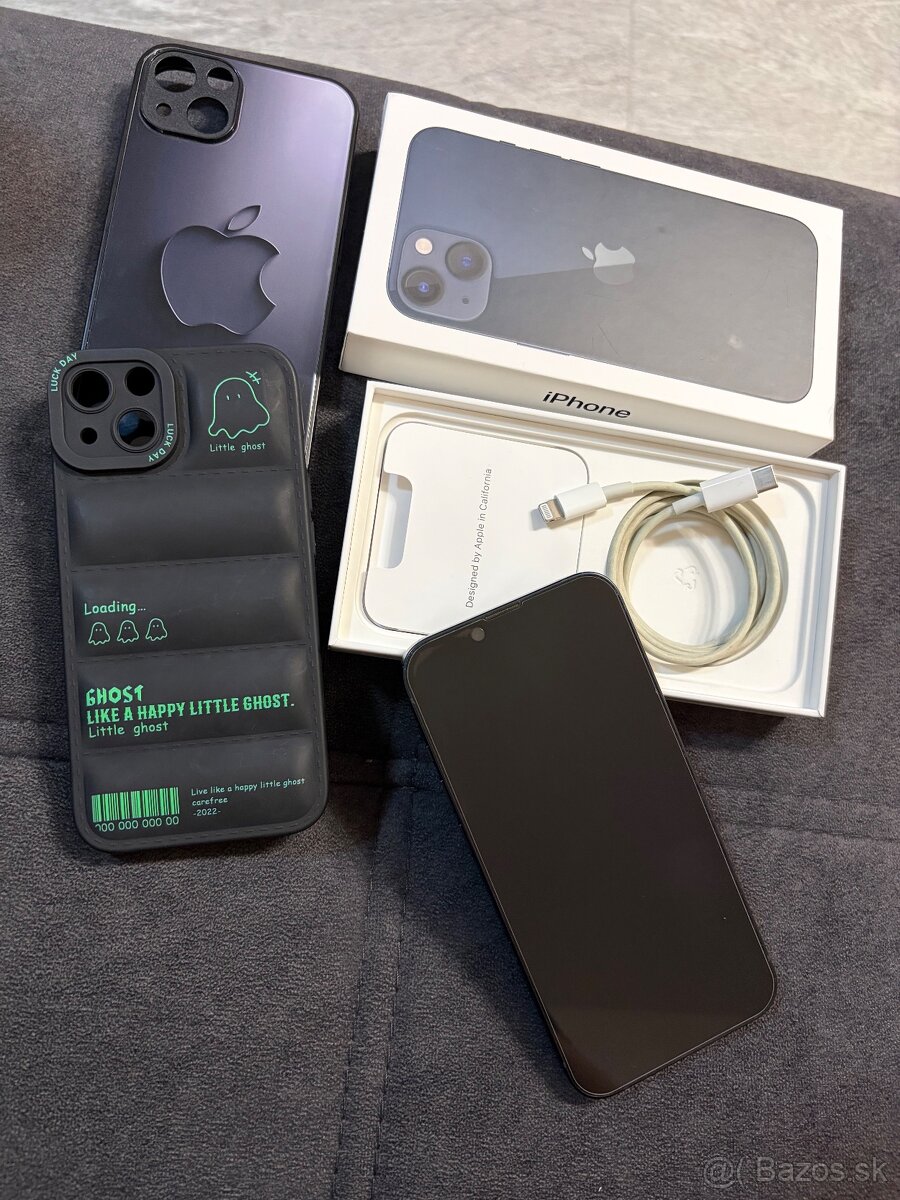 Predám iPhone 13 256gb tmavo modrý - 2