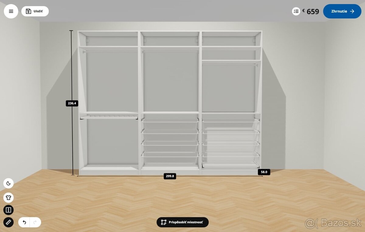 Súprava skríň PAX IKEA - 2