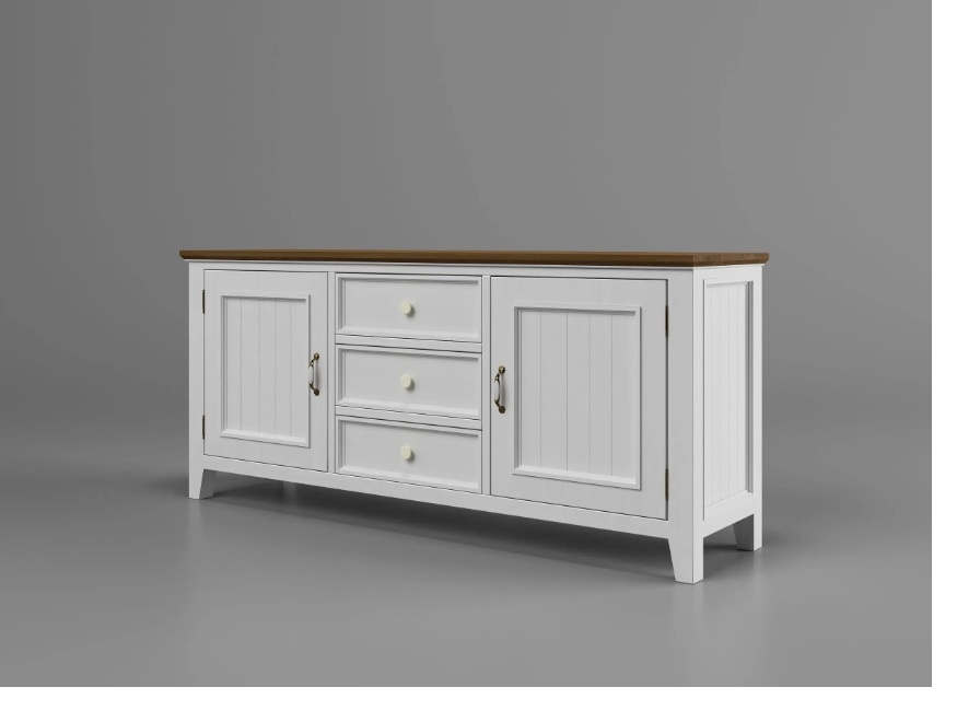 Komoda PROVENSAL z bukového masívu - 2