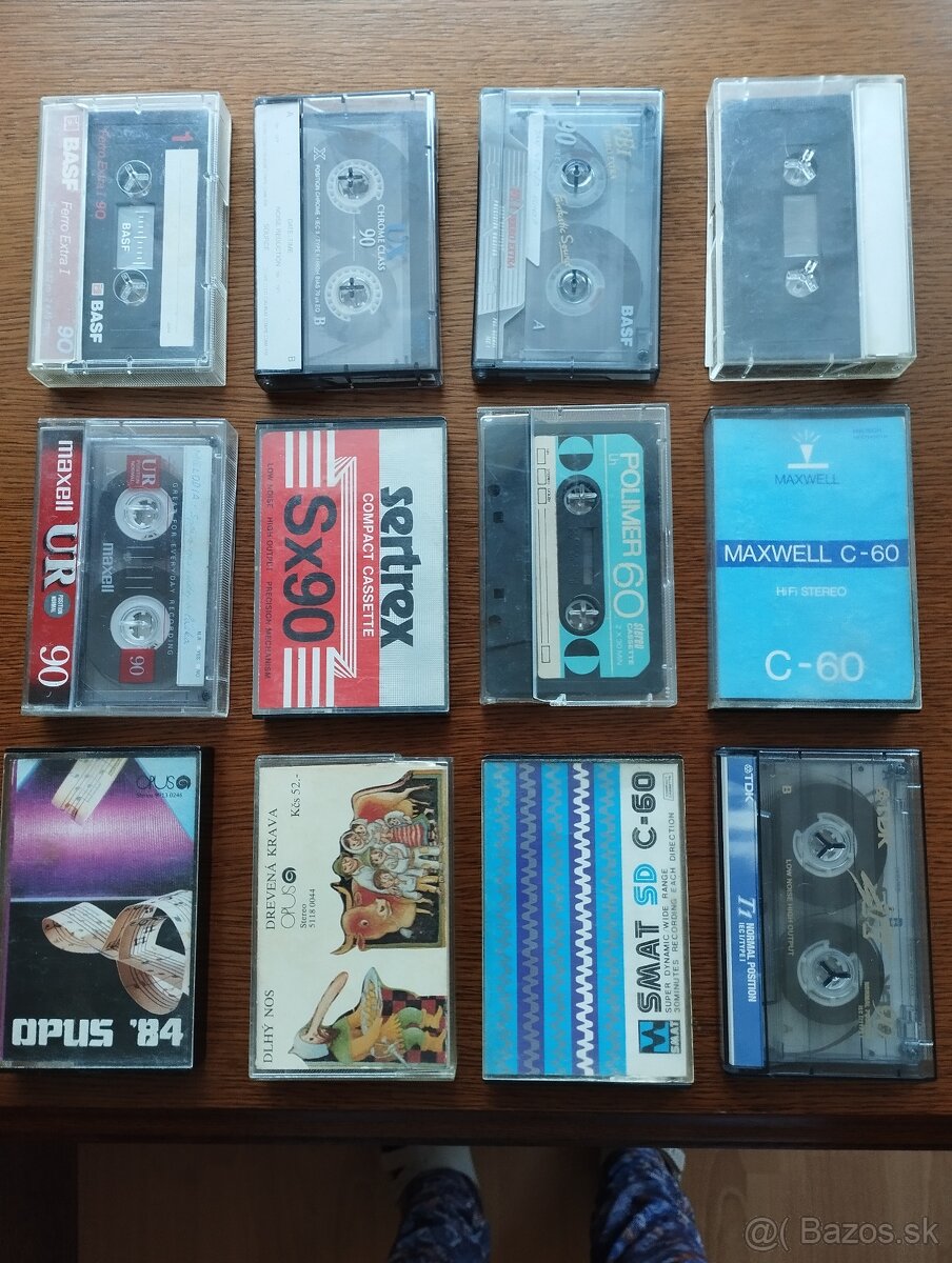 Staré magnetofónové kazety - 2