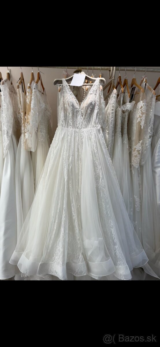 Svadobne saty vel. 38 - 2