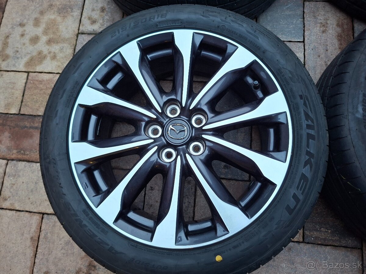 Predám hlinikové disky org.Mazda CX3--R18 - 2