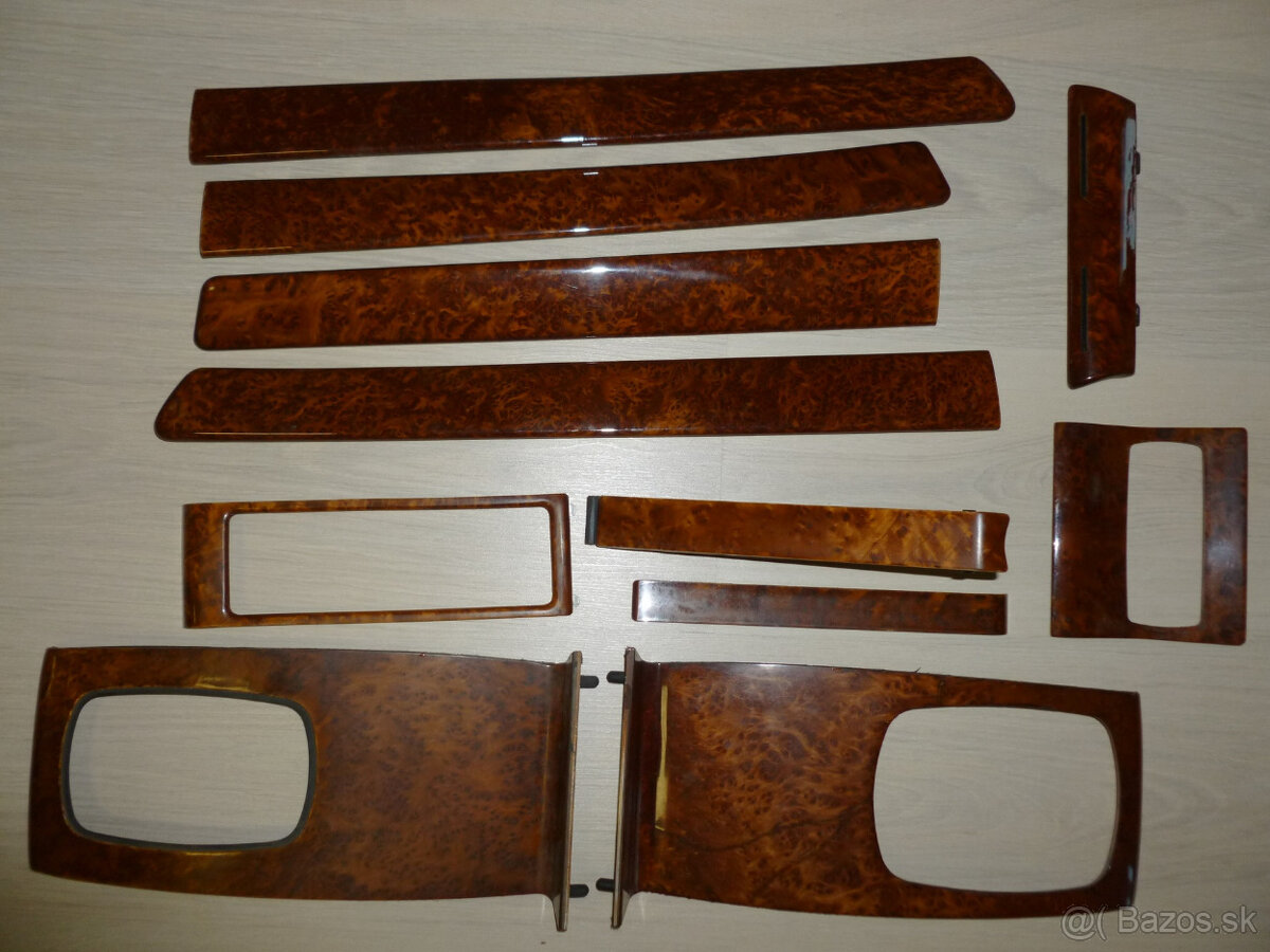 audi A6 C5 - drevodekor, stredový tunel - 2