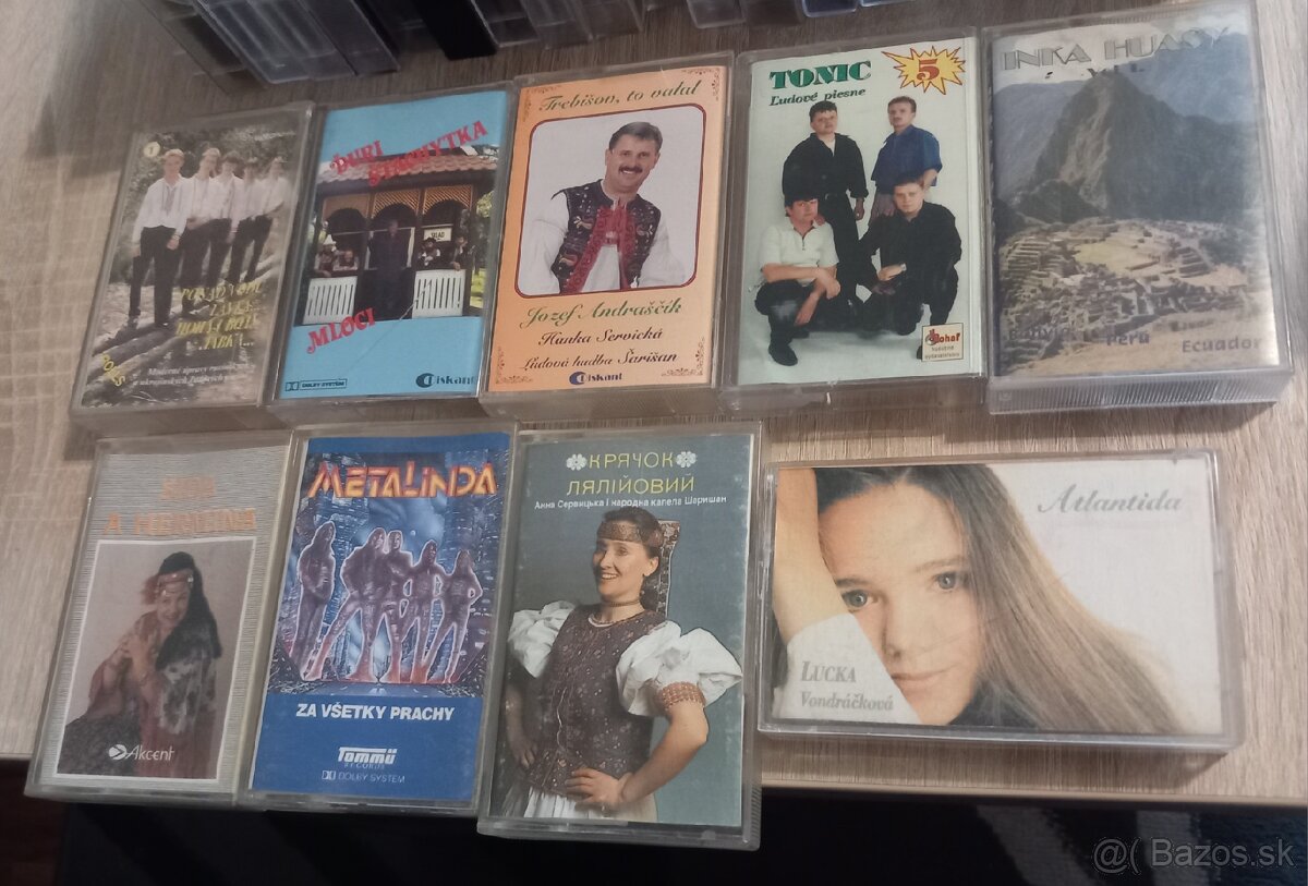 Predám rôzne MC kazety - 2