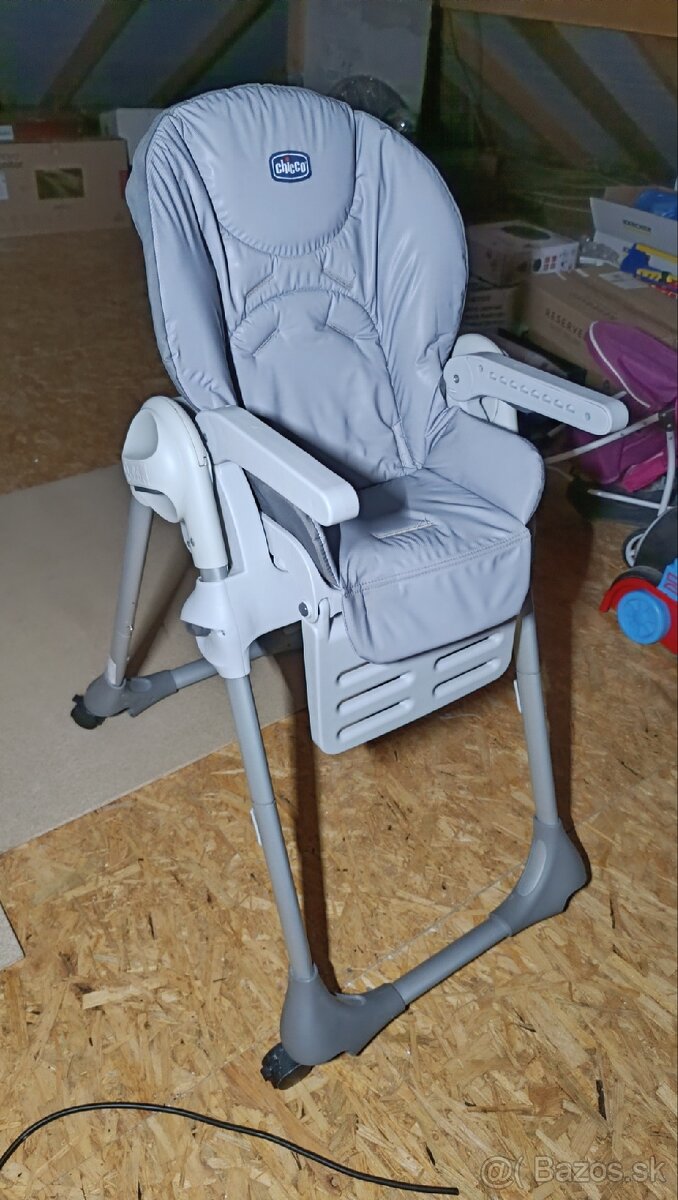 Jedálenská stolička chicco - 2