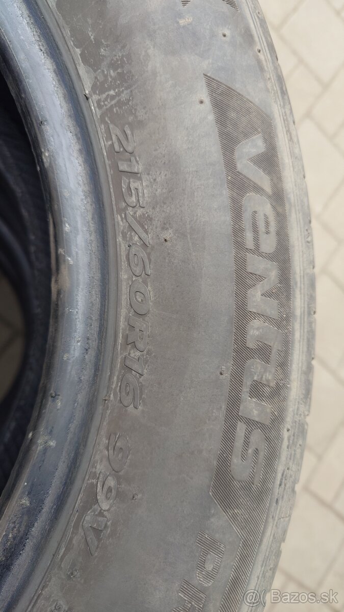 Letné pneu 215/60 R16 - 2