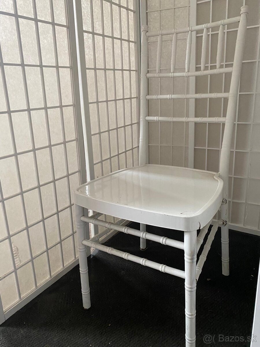 Kovové stoličky bez podušiek - 2