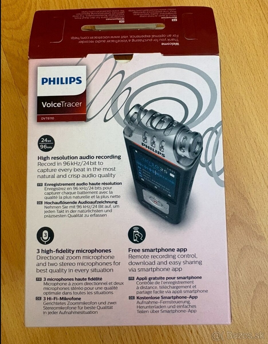 Diktafón Philips DVT6110 - 2