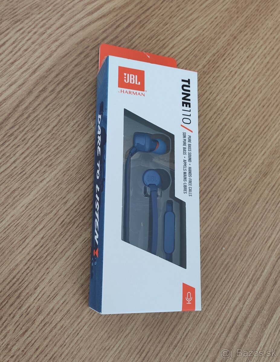 Predám slúchadlá JBL T110 - 2
