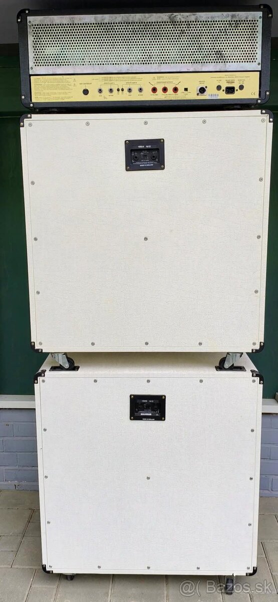 Marshall JCM 2000 DSL 100 + Full Stack 1960A/B (Biela Edícia - 2
