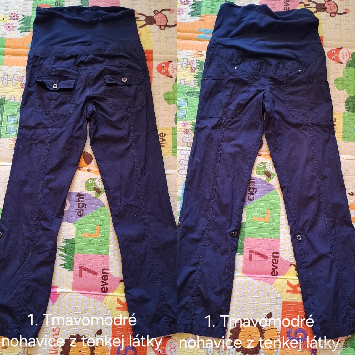 Balík tehotenského oblečenia - nohavice, tričká - 2