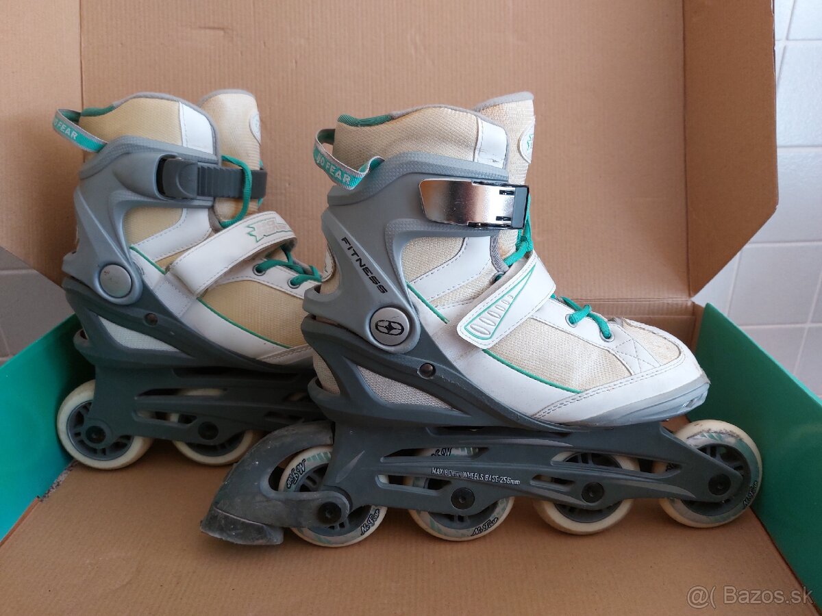 Darujem inline korcule NoFear vel.5 (38) - 2