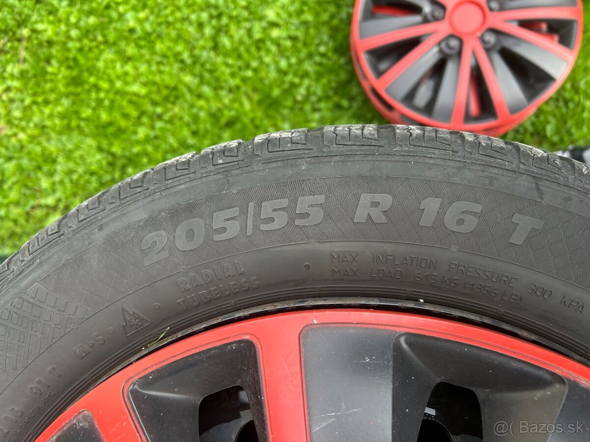Zimné pneumatiky disky 205/55 R16 - 2