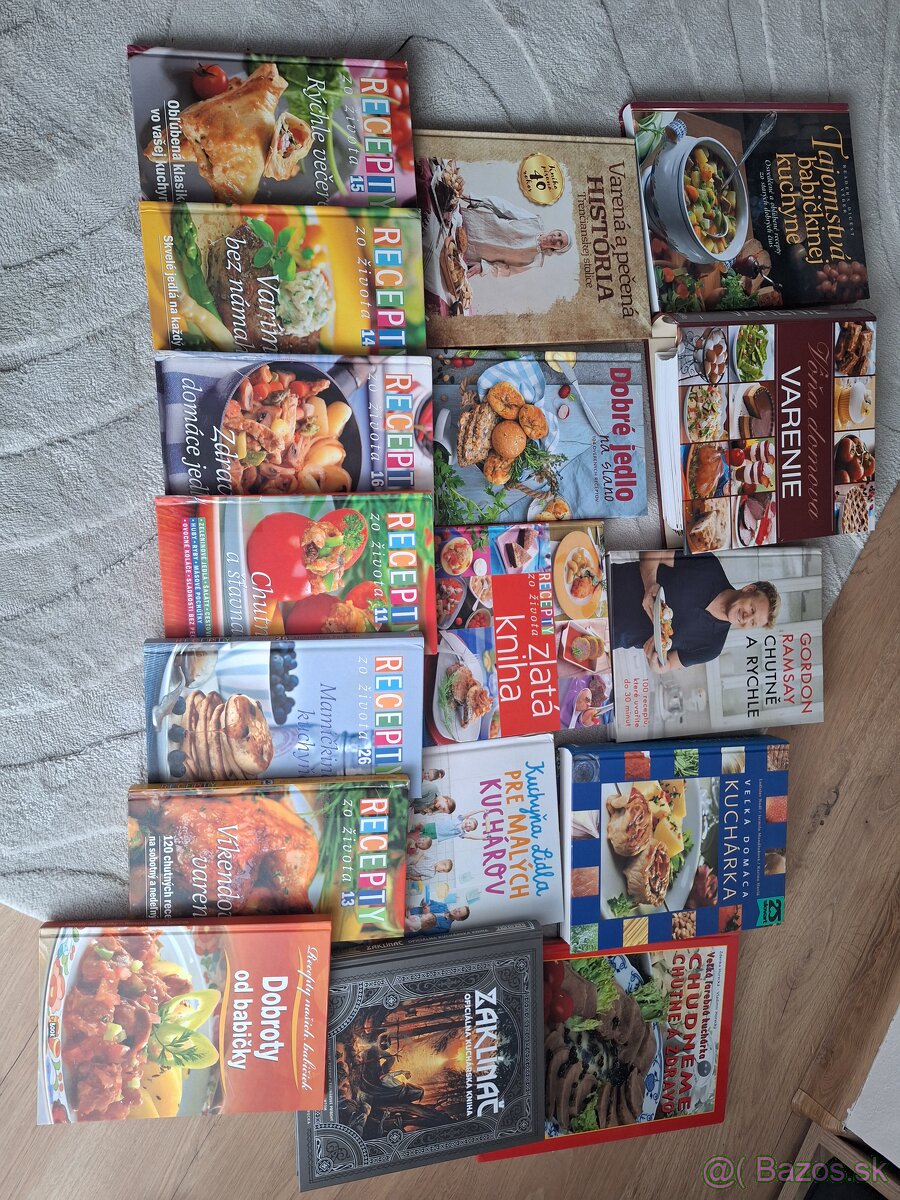 Kuchárske a na pečenie knihy - 2