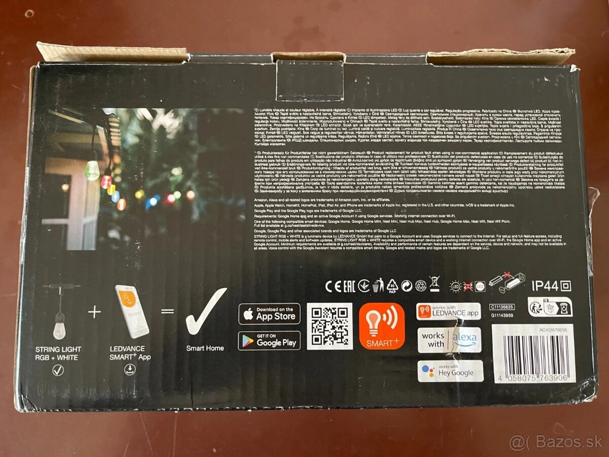 LEDVANCE String Light RGB + White - WiFi - 3 krabice - 2