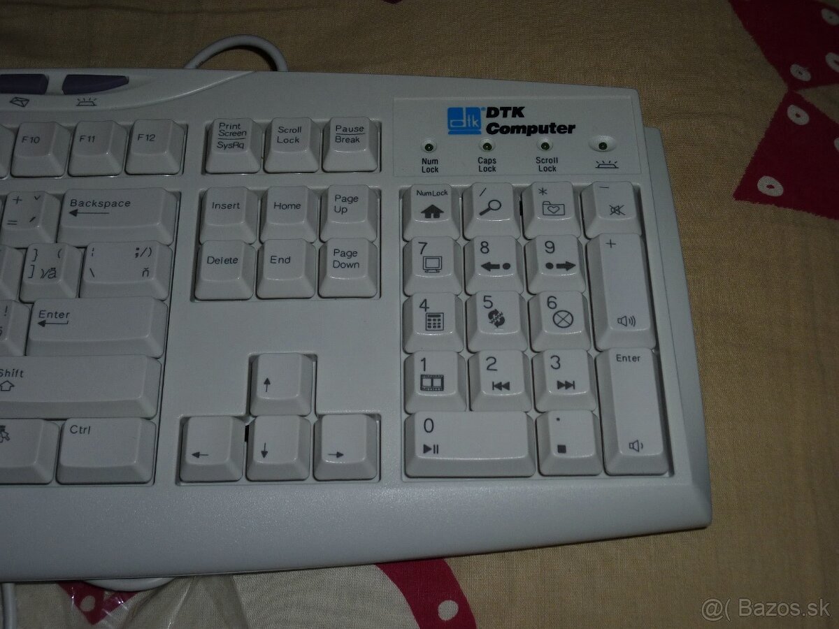 Predám multimediálnu klávesnicu DTK na PS/2 port - 2