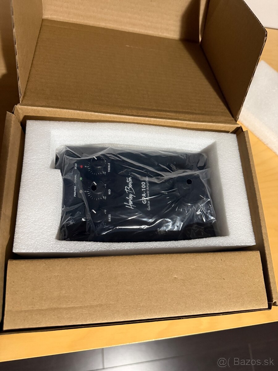 Predám Harley Benton GPA-100 power amp - 2