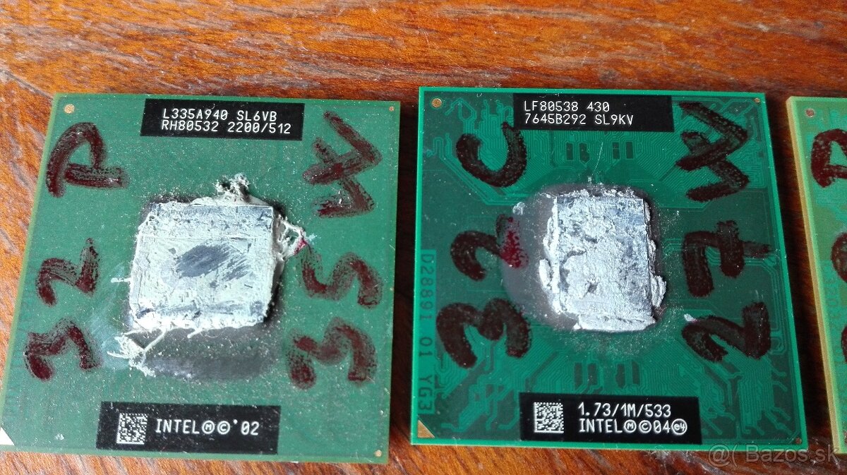 CPU. Procesor. HDD rámček. WIFI. GSM modul. - 2