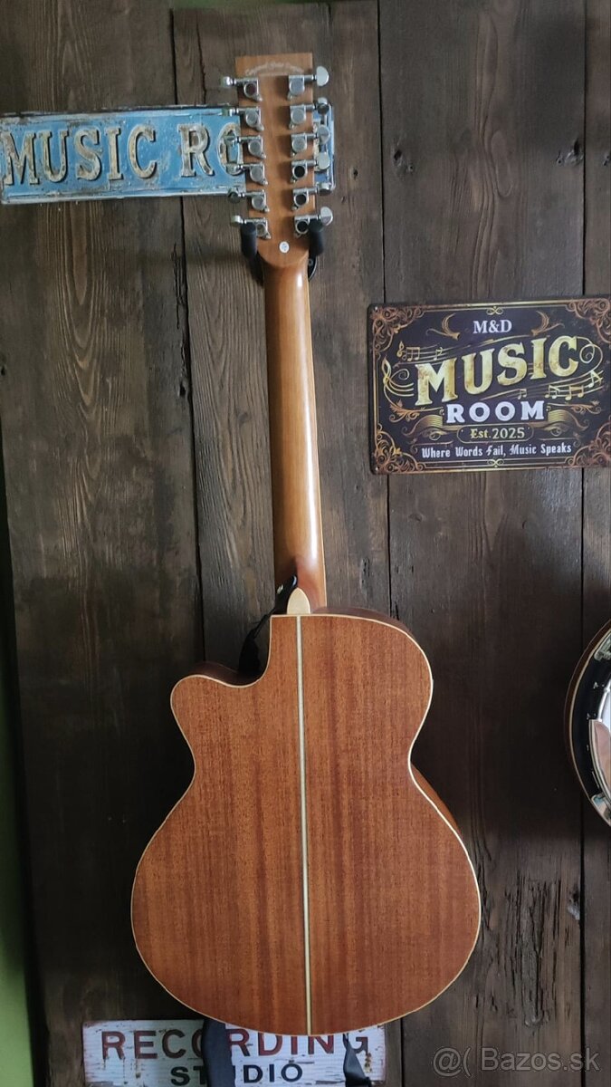 12-strunova gitara Zn. Tanglewood elektroakustická - 2