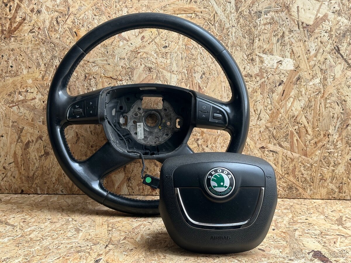 Multifunkčný volant + airbag Octavia 2 - 2