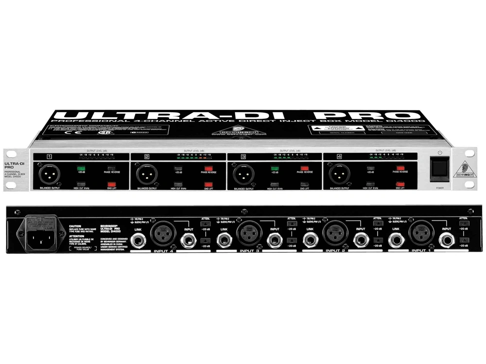 DI Box Behringer DI4000 Ultra DI Pro - 2
