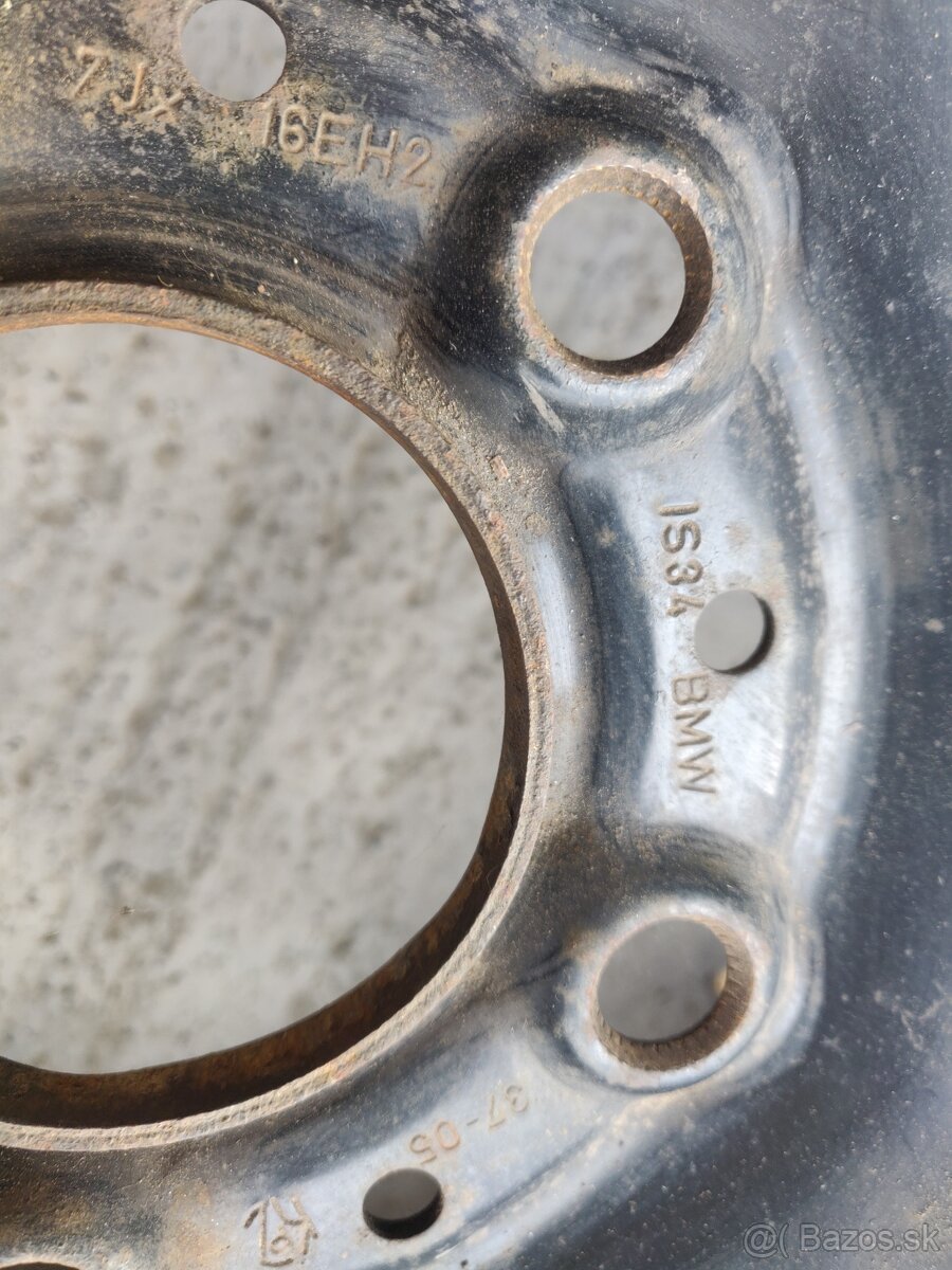 Plechové disky 5x120 R16 BMW - 2