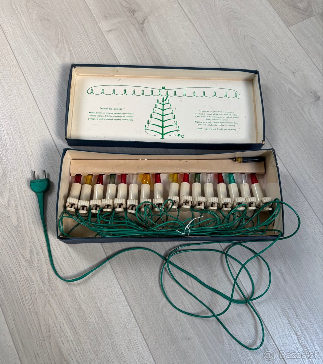 staré vianočné svetielka - 2